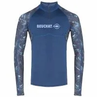 Рашгард Beuchat Atoll LS man seaweed, лайкра, для дайвинга, серфинга, плавания, фридайвинга, подводной охоты, купить в Санкт-Петербурге, СПб, магазин OKDIVE