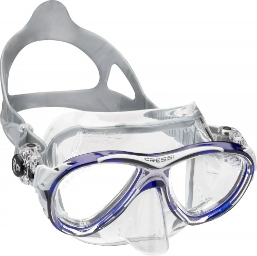 Маска Cressi Eyes Evolution Crystal (Прозрачный/Темно-Синий  Цвет стекла: Прозрачный DS350020)