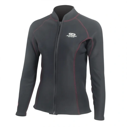 Кофта Aropec AquaThermal Long Sleeve Zipper Top Woman, для дайвинга, серфинга, плавания, фридайвинга, подводной охоты, купить в Санкт-Петербурге, магазин OKDIVE, оборудование для дайвинга и подводной охоты