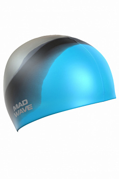 Силиконовая шапочка Mad Wave Multi Adult BIG, купить в СПб, интернет магазин OKDIVE оборудование для плавания, подводной охоты и дайвинга