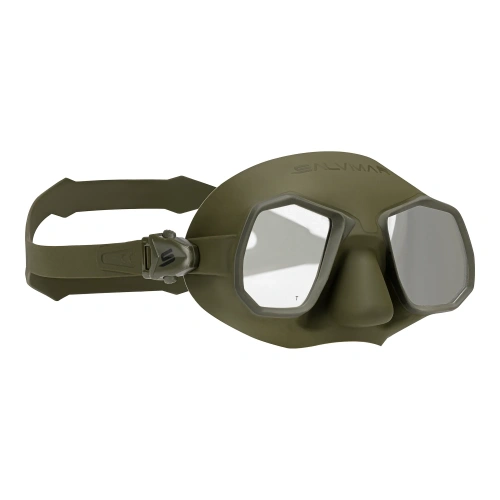 Маска Salvimar Fly (Хаки SM Цвет стекла: Прозрачный 7700G)