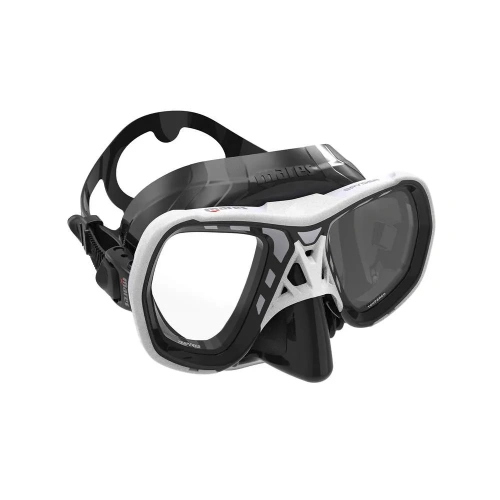 Маска Mares Spyder (Черный/Белый  Цвет стекла: Прозрачный 411074EB WHK-BK)