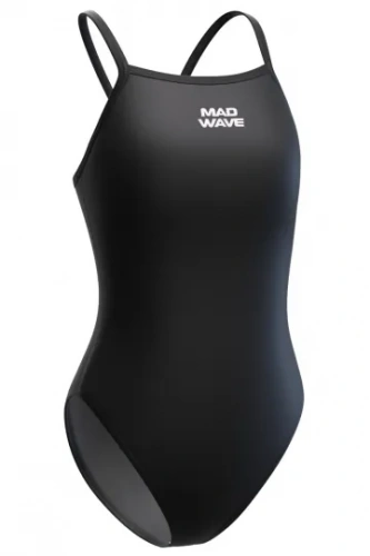 Слитный юниорский купальник Mad Wave Nera junior (M0105 01 8 01W XXL  Черный)