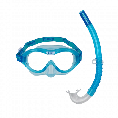 Набор Mares Dilly, для детей (Синий  Цвет стекла: Прозрачный 411795blue/aqua)
