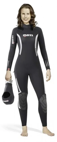 Гидрокостюм Mares Pioneer She Dives 7мм, со шлемом | интернет-магазин OkDive