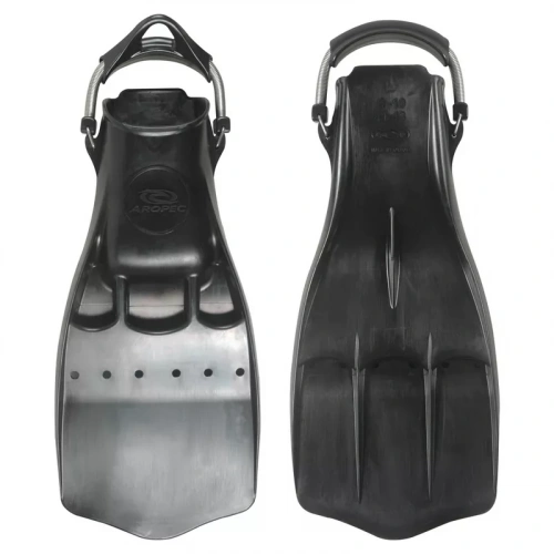 Ласты Aropec Rubber Jet Fin, нержавеющая пружина (Черный 41-43 AR00228L)