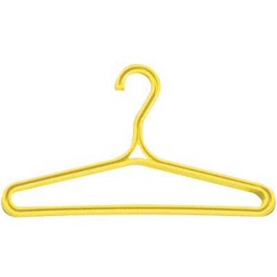 Вешалка для костюма и снаряжения, сверхпрочная, желтый