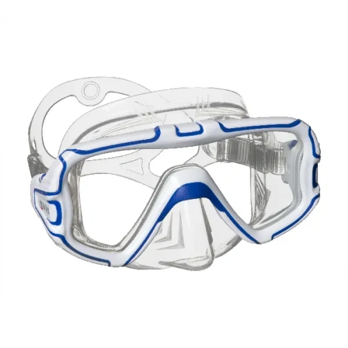 Маска Mares Pure Edge (Прозрачный/Синий  Цвет стекла: Прозрачный 411071EB WBL-CL)